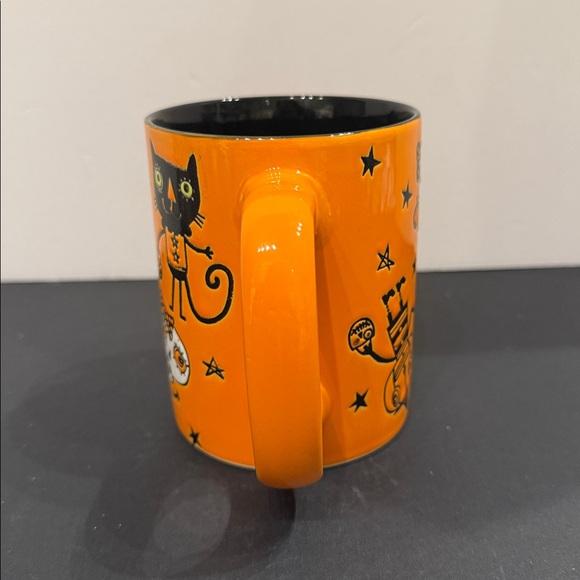 Spectrum Designz Orange Halloween Skull Cat pumpkin Mug 2025- NEW - Picture 4 of 10